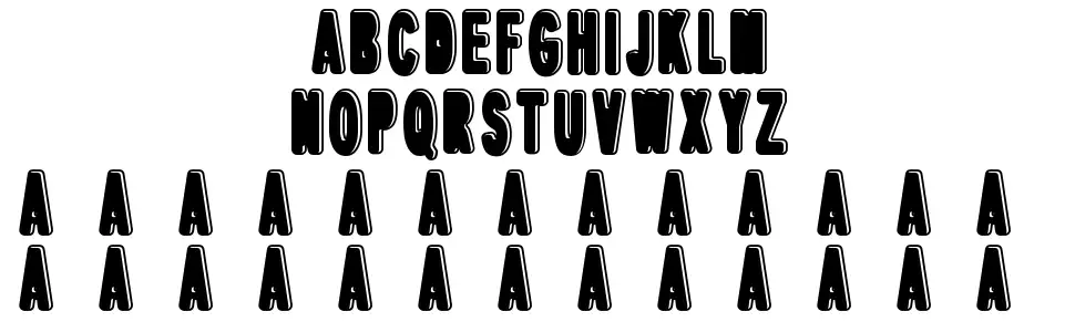 dPopperfont specimens
