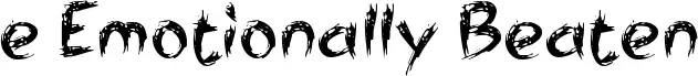 e Emotionally Beaten