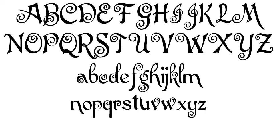 Easter of 14,403 Espécimes Easter of 14,403font specimens