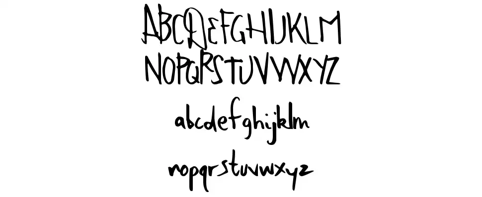Easy Dough DTfont specimens