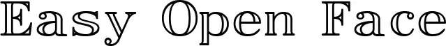 Easy Open Face