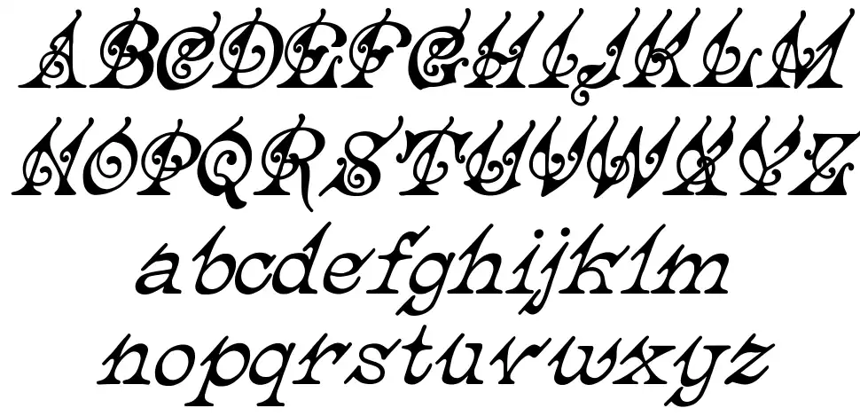 Electric Italic of 10,101font specimens