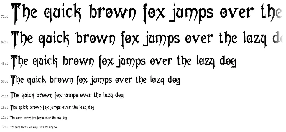 Empire 1887 Cascata Empire 1887font waterfall