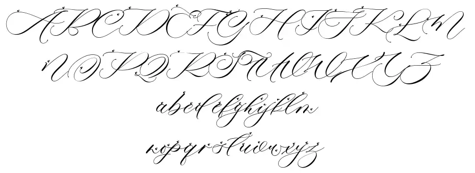 Ermin Sweet Lovefont specimens