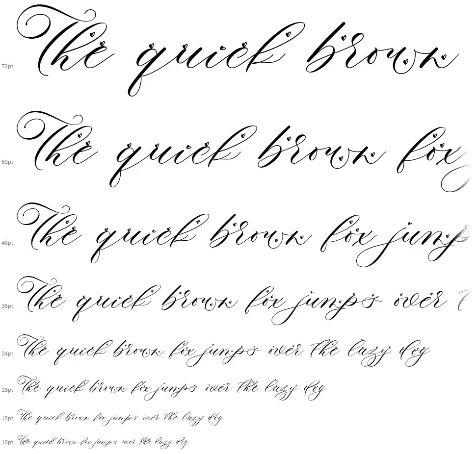 Ermin Sweet Lovefont waterfall