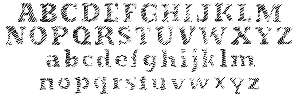 Evanescentefont specimens