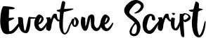 Evertone Script