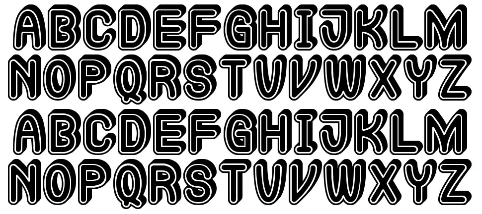 Extra Gro Stfont specimens