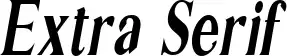 Extra Serif
