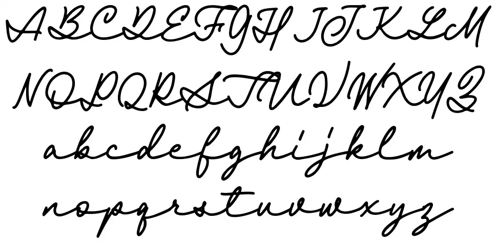 Fairylandfont specimens