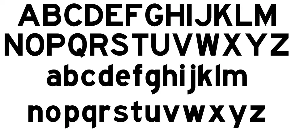 FHWA Series EMfont specimens