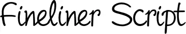 Fineliner Script