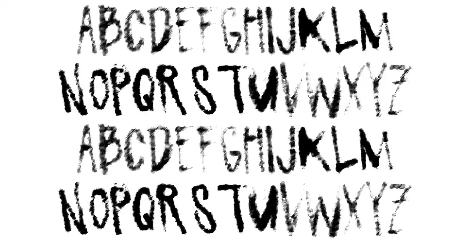 Flavor Makerfont specimens