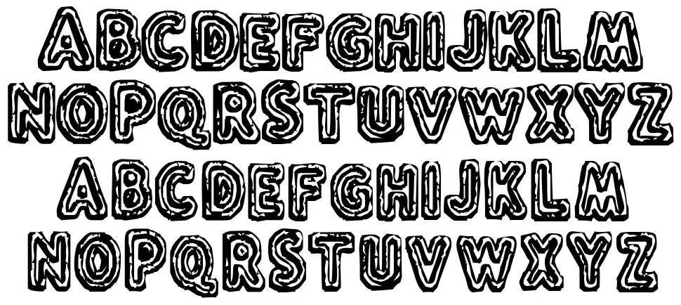 Flux Capacitorfont specimens