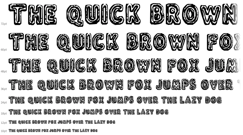 Flux Capacitorfont waterfall