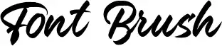 Font Brush