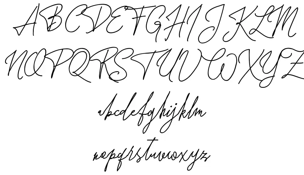Forsythia Gardenfont specimens