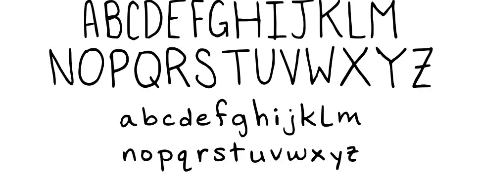 Foxed Innfont specimens