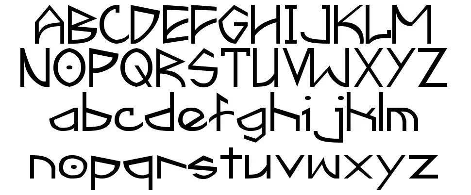 Fractylfont specimens