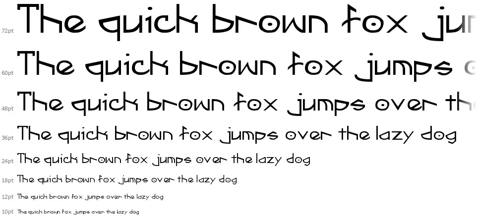 Fractylfont waterfall