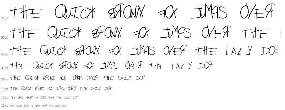 Free Kittenzfont waterfall