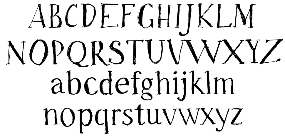 Freeridefont specimens