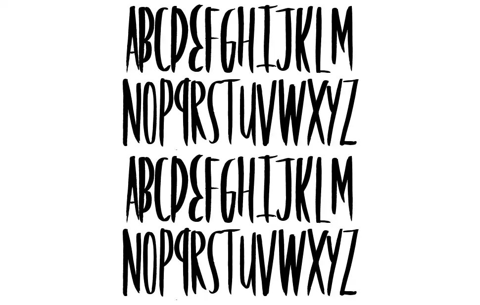 Friends Foreverfont specimens