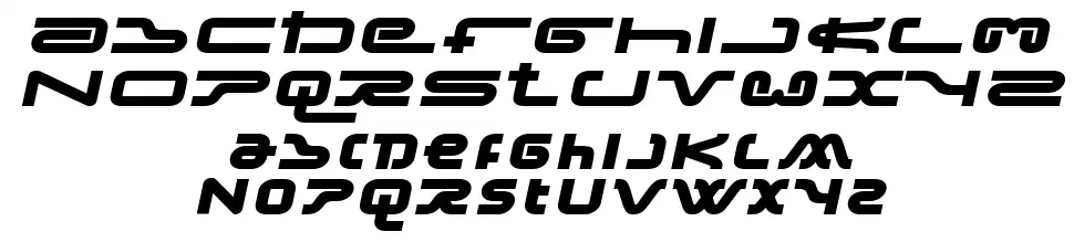 Frozdotre-Regularfont specimens