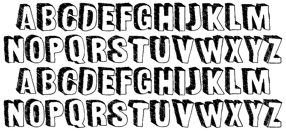 Fun Sizedfont specimens