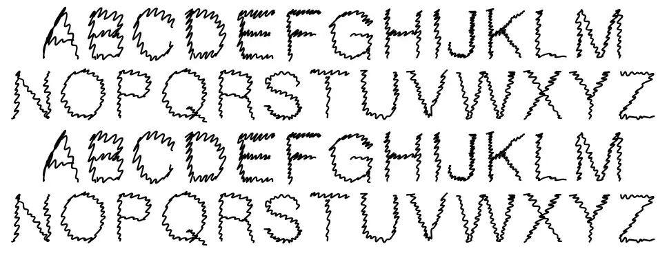 Gaelle 307font specimens
