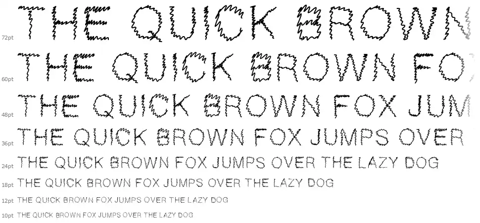 Gaelle 307font waterfall