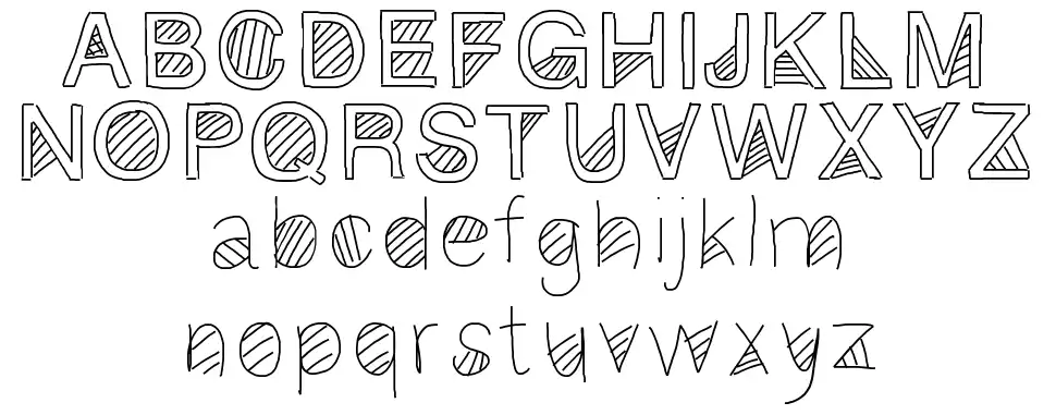Gaelling 2font specimens