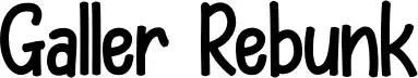 Galler Rebunk