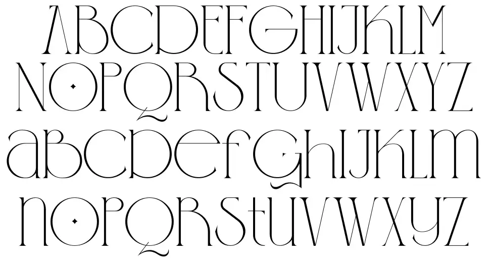 Gento Dreamfont specimens