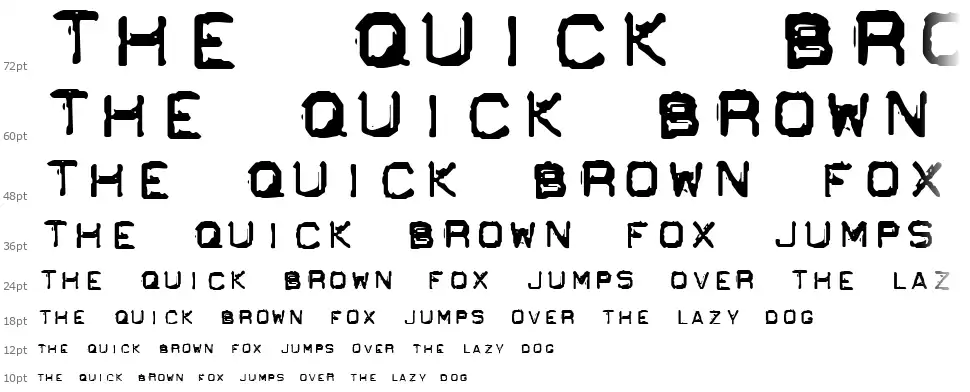 GF Ordnerfont waterfall