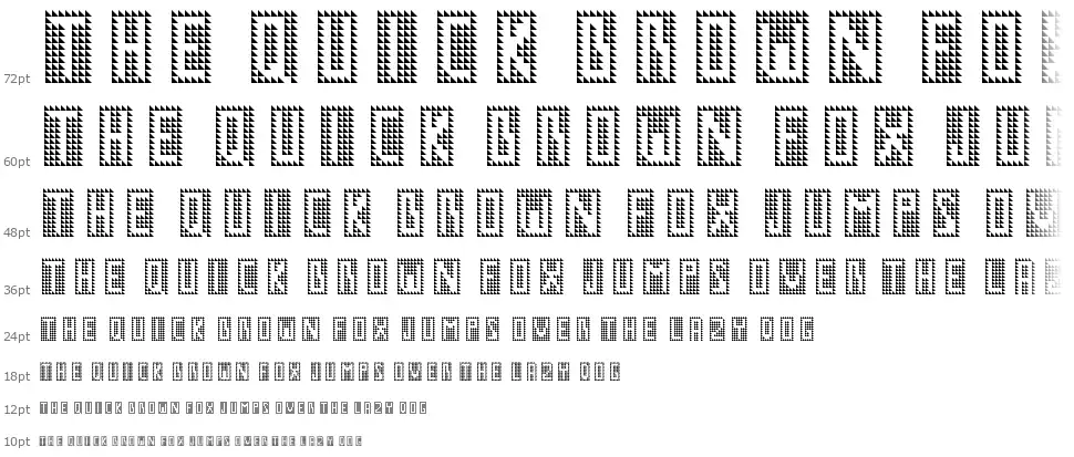 GM No1font waterfall
