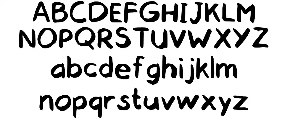 Go Baaa Handwritten Comicfont specimens