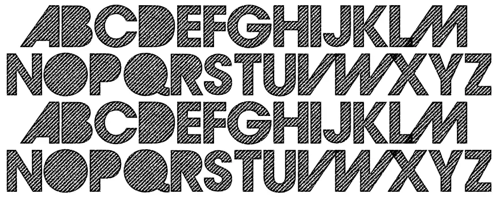 Good Morning Afternoonfont specimens