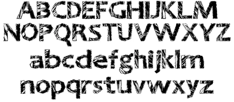 Great Ninetiesfont specimens