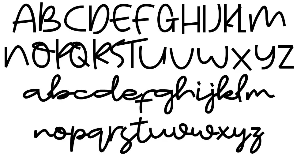 Great Rechordsfont specimens
