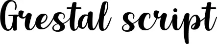 Grestal Script