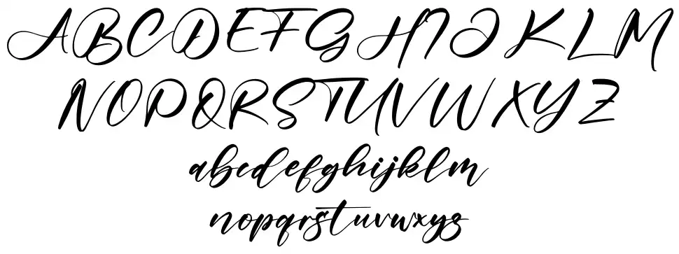 Grotteryfont specimens