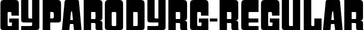 GyparodyRg-Regular