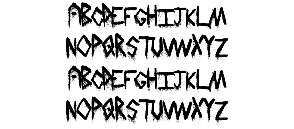 Hail Stormzfont specimens