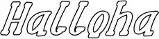 Halloha