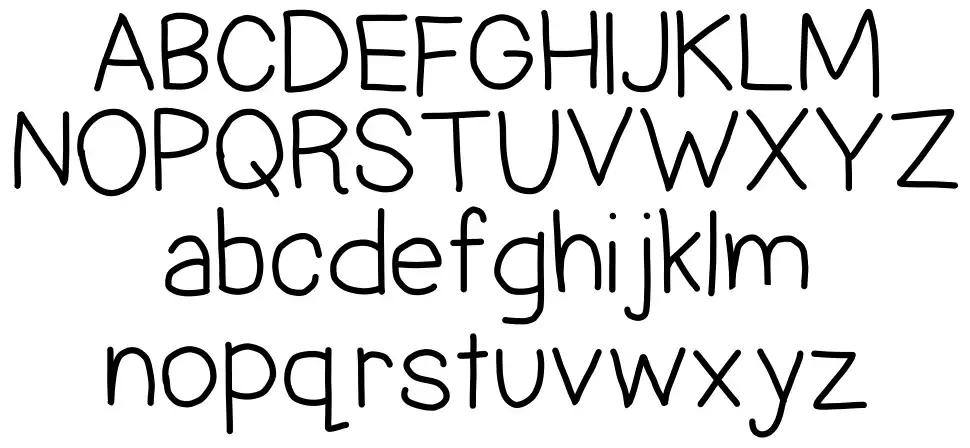 Hand Powerfont specimens