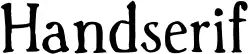 Handserif
