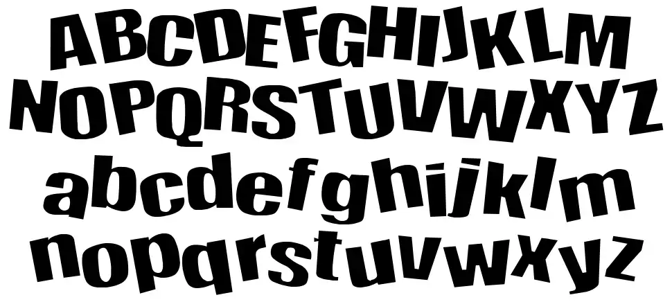 Happy Happy Joy Joyfont specimens