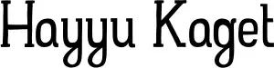 Hayyu Kaget