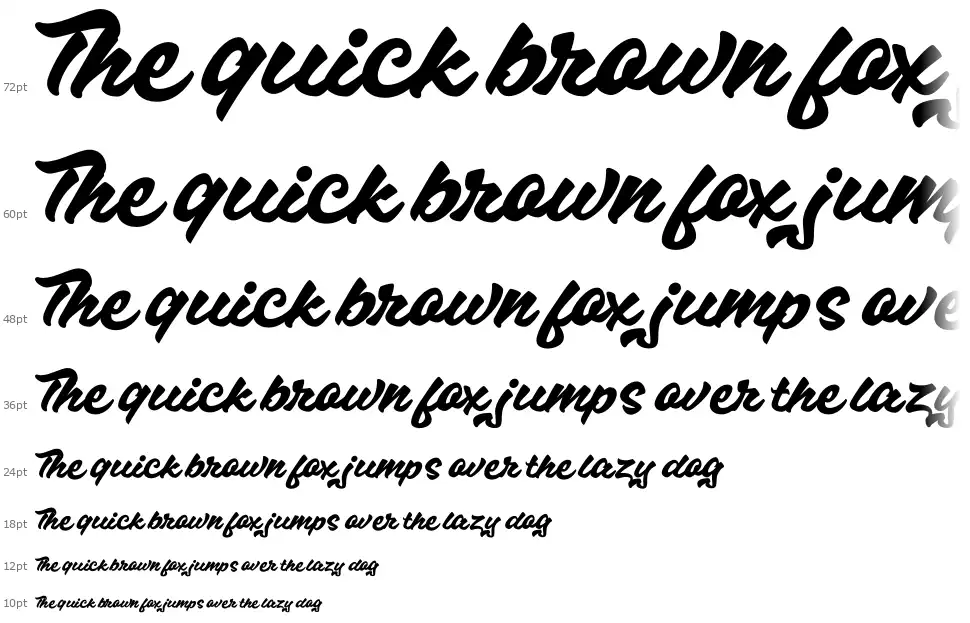 Hazzardfont waterfall